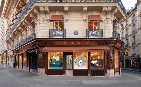 the Hermes store Paris